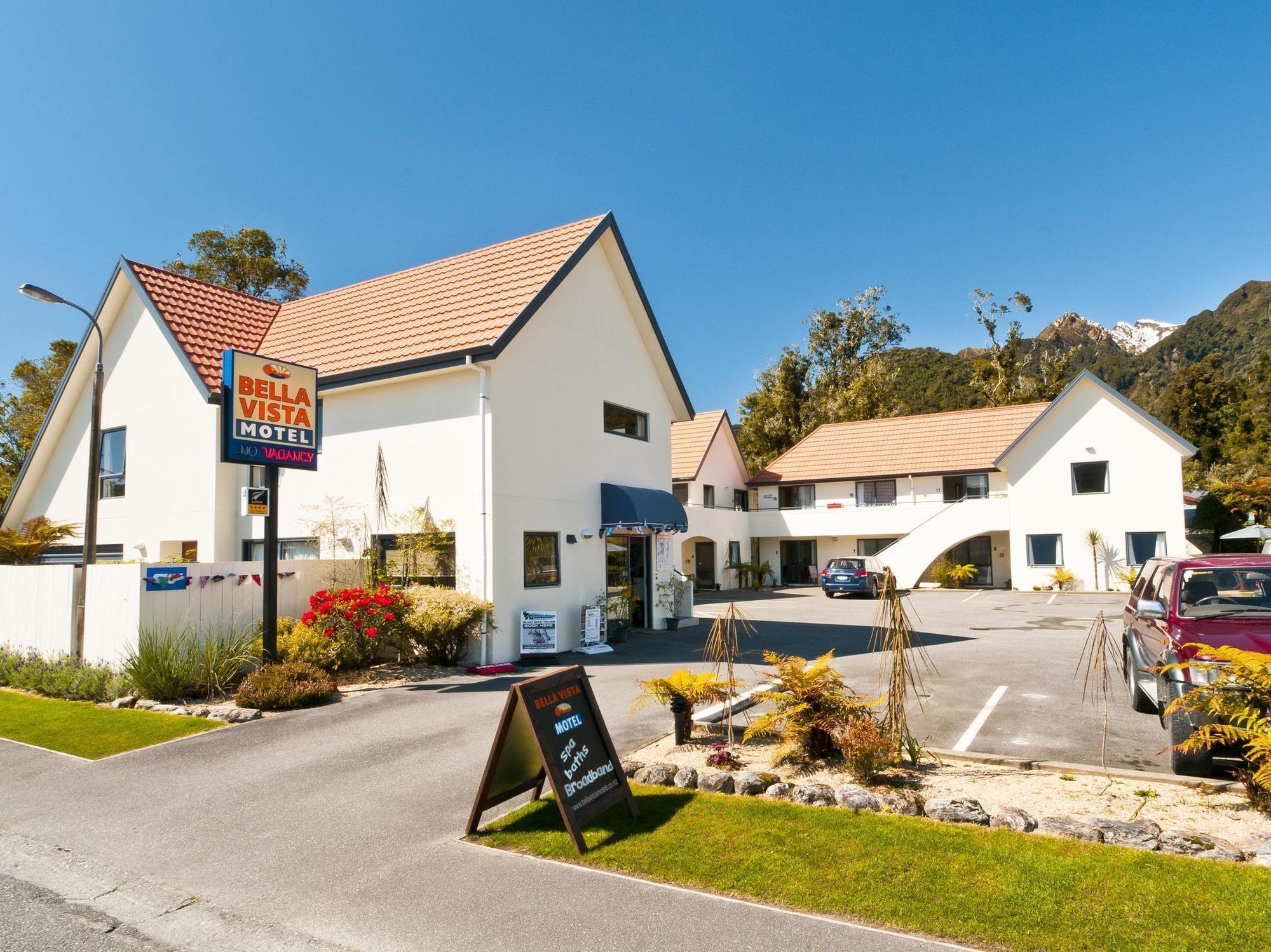 Bella Vista Motel Franz Josef Glacier Exterior foto